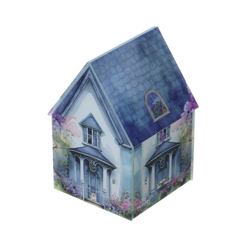 Hervit Contenitore in vetro Cottage 9x9xH13 cm 4 varianti (1pz)