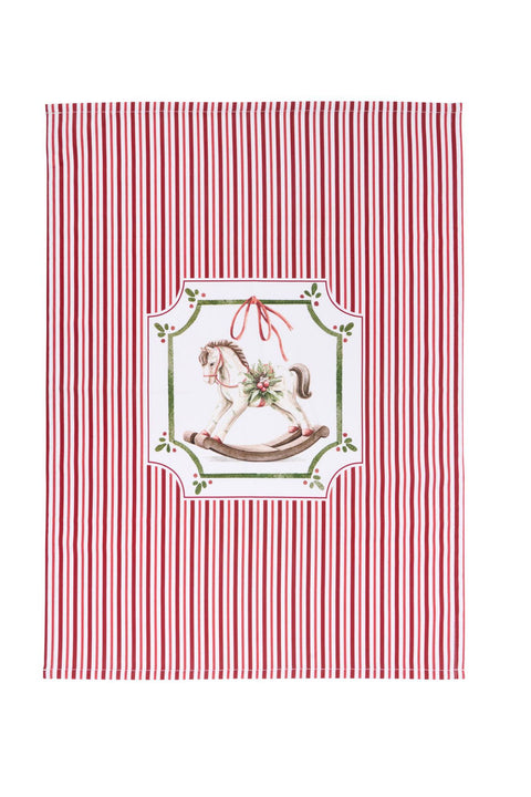 Nuvole di Stoffa Strofinaccio natalizio 50x70 cm 6 varianti (1 unità)