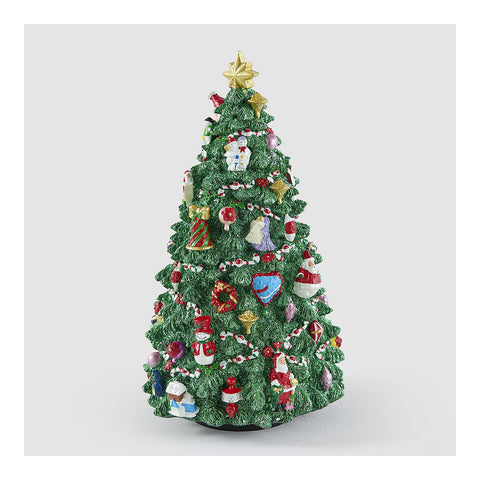EDG Carillon albero di natale pino poliresina D18 H31,5 cm