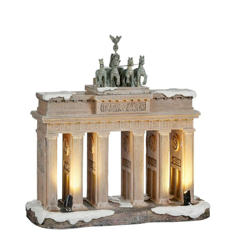 Luville Porte de Brandebourg led "Brandenburger Tor Autour du monde" 20,5x9xH20,5 cm