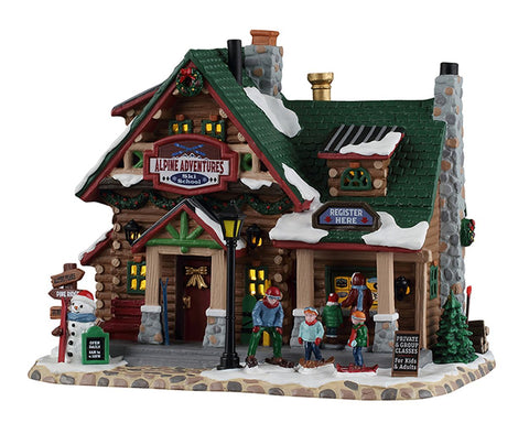 LEMAX Edificio luci led "Eagle's Nest Brewing" H17x20x14.3 cm