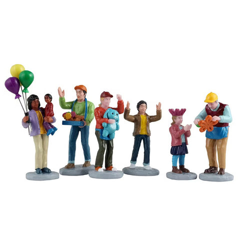 LEMAX Coffret 6 Personnages Fun At The Carnival