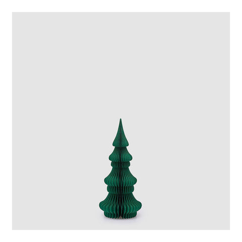 EDG Christmas decoration ORIGAMI tree green paper D28 H66 cm