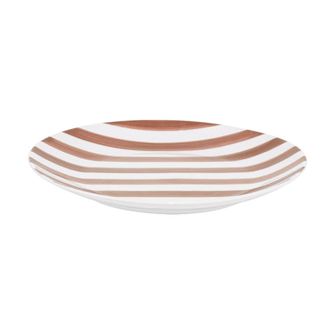 Estia Home Service 18 pièces en porcelaine rose, 6 personnes "Ligne" D27/D20/D20 cm