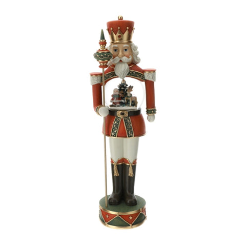 Hervit Nutcracker Soldier Music Box LED Lights H51 cm