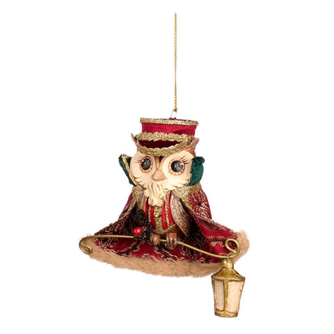 GOODWILL Decorazione da appendere di Natale Gufetti cantori 10 cm 2 varianti (1 unità)