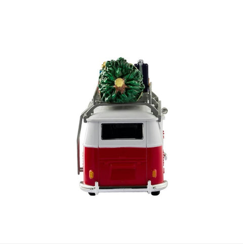 LEMAX Furgone natalizio "Christmas Van" in plastica H7.8 x 11.9 x 5.4 cm