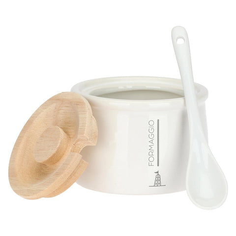 La Porcellana Bianca Portaformaggio grattugiato "Gli Onesti" 200 ml