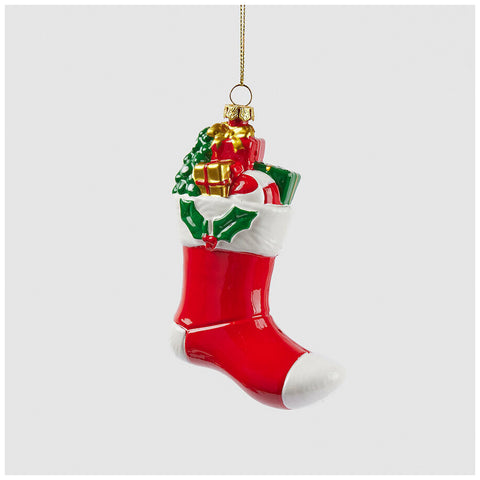 EDG - Enzo De Gasperi Christmas stocking to hang 9x4xH11 cm