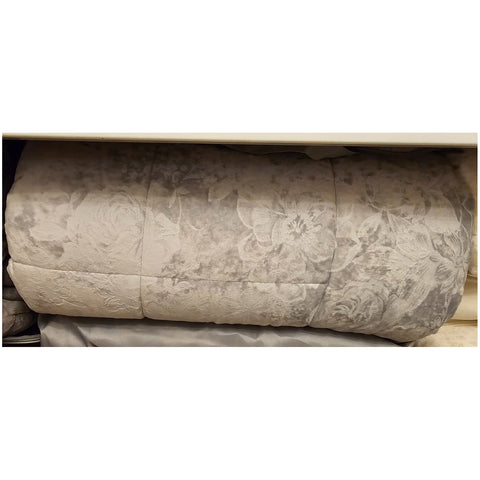 L'Atelier 17 Double Quilt in Jacquard Velvet + 2 Pillowcases "Micaela" 260x260 cm 3 variants