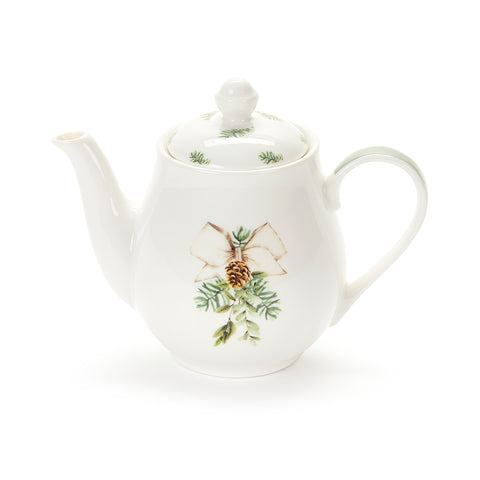 Théière en porcelaine de Noël Nuvole di Stoffa "Ricordi" 700 ML