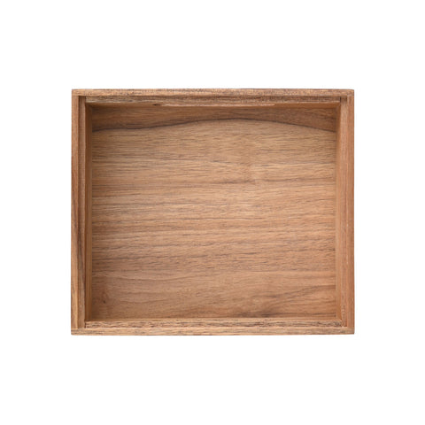 Estia Home Scatola Porta oggetti in legno impilabile "Allure" 20x17.5xH6 cm