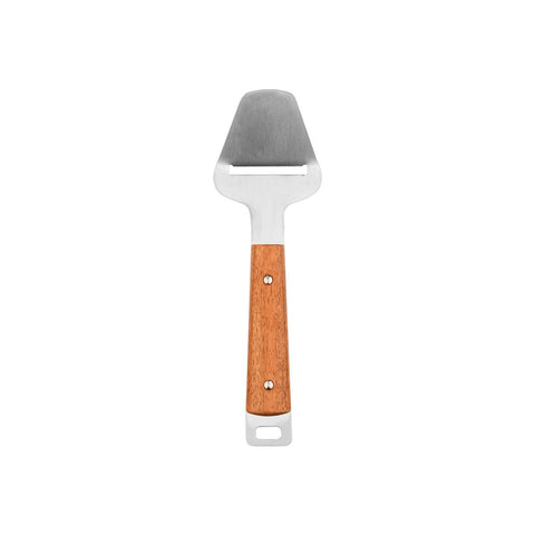 Estia Home Coupe-fromage en acier inoxydable, manche en bois "Allure" 24x7.5 cm