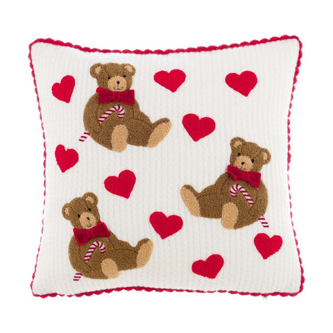 CUSHION WITH APPLIQUÉS