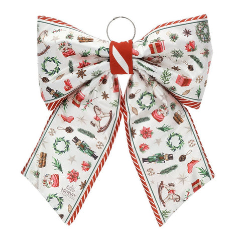 FIOCCO TESSUTO STAMPA X'MAS 41X52CM