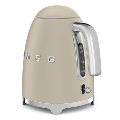 Smeg Electric Kettle 2400W stainless steel Moonlight Beige matte 1.7L