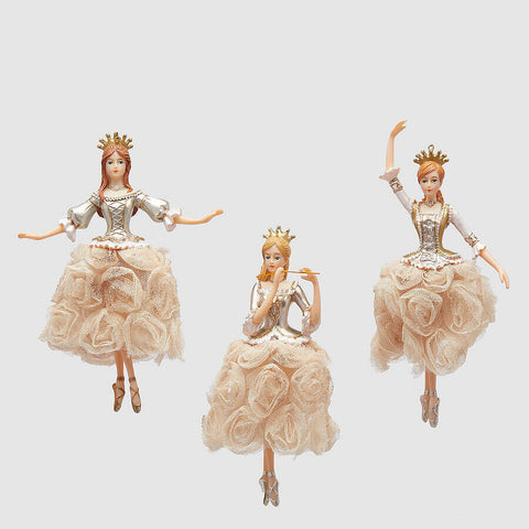 EDG - Enzo De Gasperi Ballerina beige dress H17 cm 3 variations (1pc)