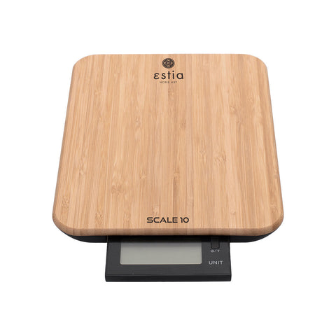 Estia Home Balance numérique en bambou "Allure" max 10KG 24.3x18xH2 cm