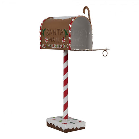 Clayre &amp; Eef Boîte aux lettres de Noël "Kerstmis" 14x8xH37 cm