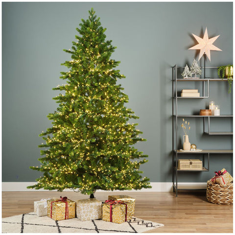 Sapin de Noël LED Kaemingk Galloway D120xH180 cm