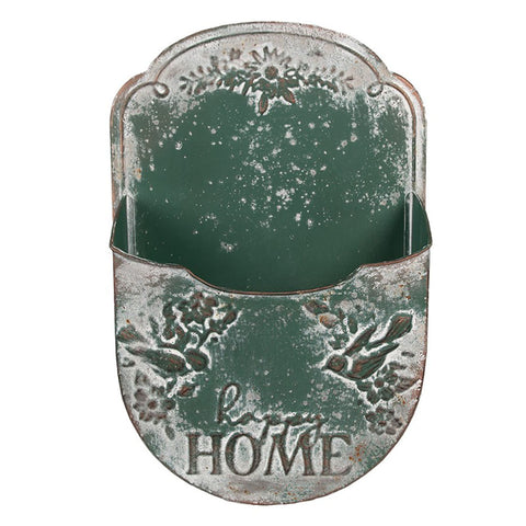 Clayre & Eef Portavaso per piante ferro anticato 28x9x41 cm