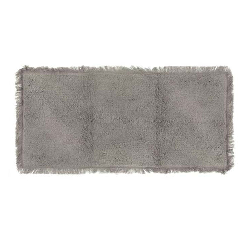 Tapis en coton Blanc Mariclò à franges 50×110 cm 3 variantes (1 unité)