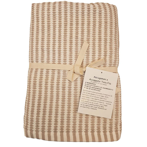 Govina Striped cotton terry bath towel 100x150 cm 4 variants (1pc)