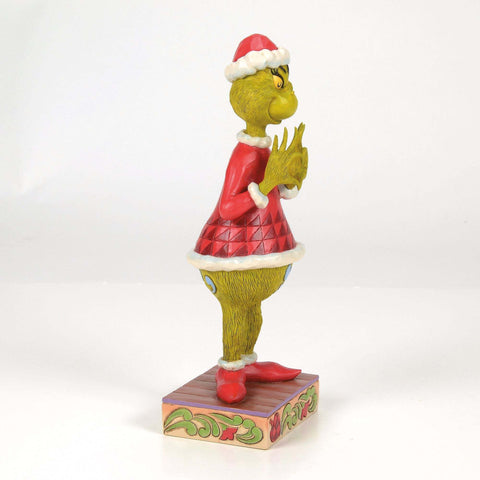 Figurine de Noël Grinch Enesco Cœur, Jim Shore H 23 cm