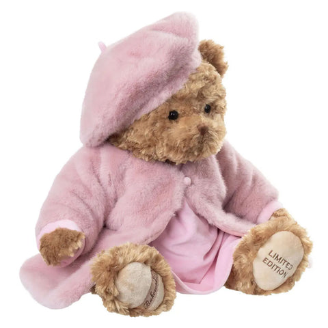 Bukowski Teddy Bear with pink dress "Ewa Kathryn" Limited Edition H50 cm