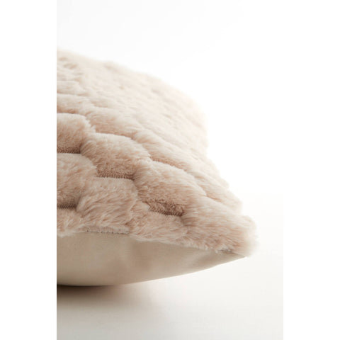 Light & Living Cuscino arredo effetto velluto beige "Vienne" 45x45 cm