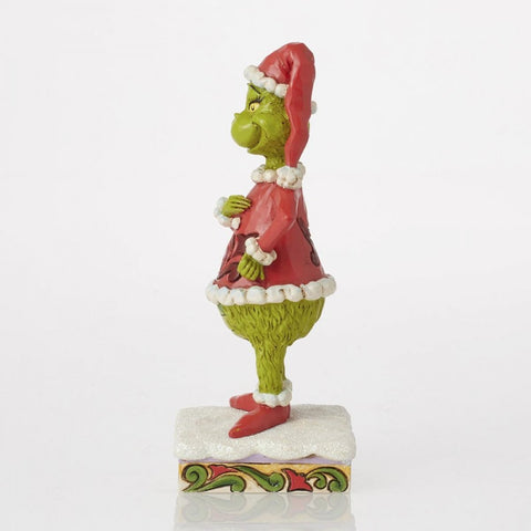 Enesco Statuina natalizia Grinch happy "Jim Shore" 7x7xH16 cm