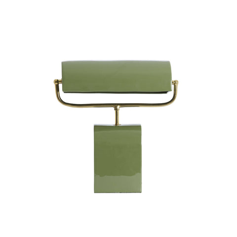 Light & Living Lampada in metallo verde/oro "Cardona" 35x15.5xH38 cm