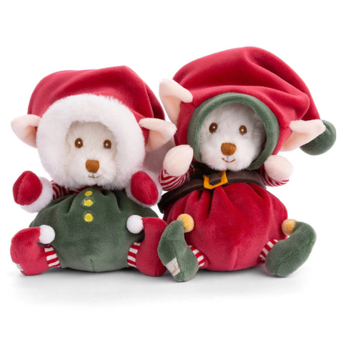 Bukowski Orso Peluche elfo "Ziggy Santa's Little Helper" H15 cm 2 varianti (1 unità)