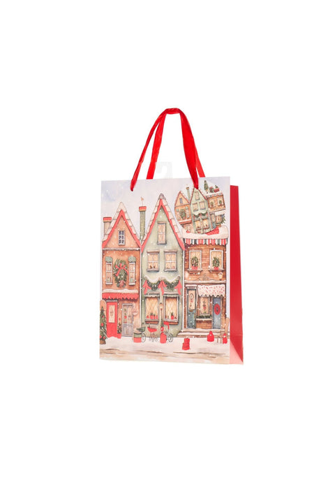 Nuvole di Stoffa Borsa natalizia in carta Sacchetto regalo 18x24 cm