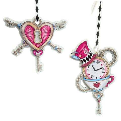 Christmas Inspirations Alice in Wonderland Decoration 2 variants (1pc)