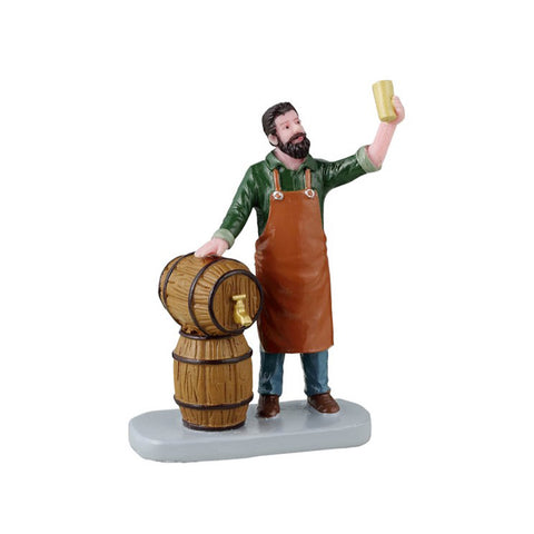 LEMAX Brewmaster "Brewmaster" in resin H7.2 x 6.2 x 2.5 cm