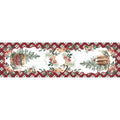 Blanc Mariclò Runner natalizio "La Patisserie" 50×180 cm - Angelica Home Stabia