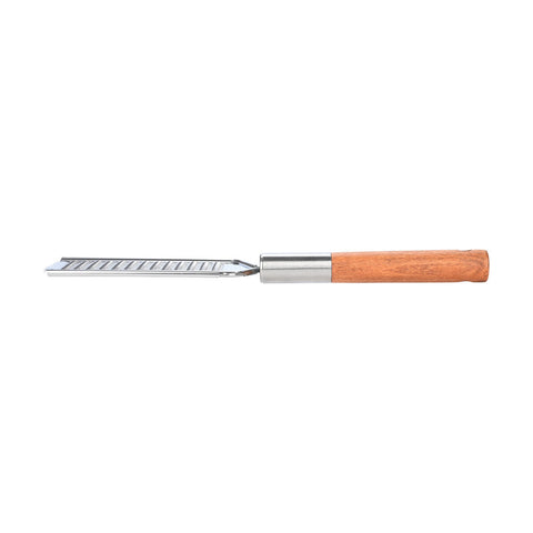 Estia Home Grattugia a mano in acciaio inox con manico in legno "Allure" 6x1xH24 cm