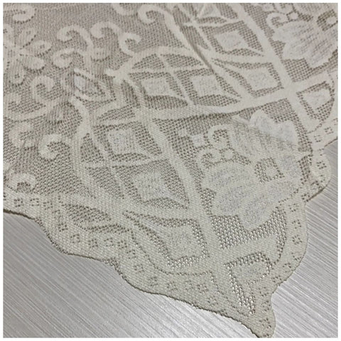 L'Atelier 17 Centrotavola centrino quadrato in pizzo "Astre/Vent", Shabby Chic 90x90 cm 4 varianti(1 unità)
