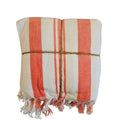 L'Atelier 17 Set 2 asciugamani in cotone con frange "Sorbetto" 11varianti (2pz) - Angelica Home Stabia