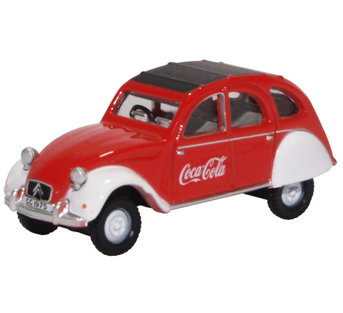 Oxford Diecast Modellino Citroen 2CV Coca-Cola 1:76