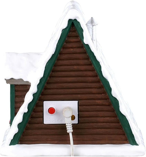 LEMAX Edificio Biglietteria funivia "Lift Ticket Booth" H13.5x13.5x12 cm