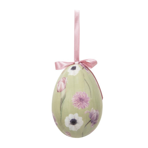 Clayre & Eef Set 6 Decori Uova di pasqua decorative da appendere D7x10 cm
