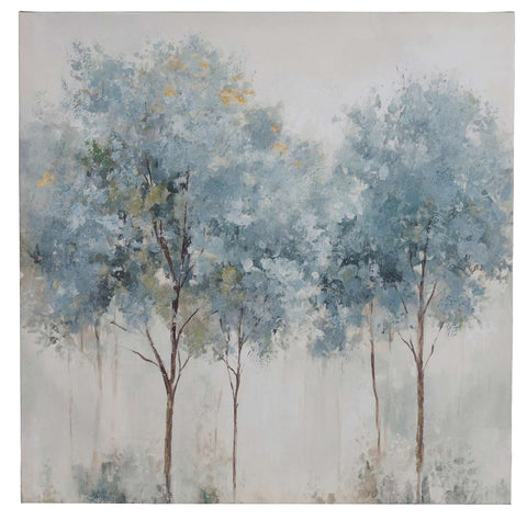 Blanc Mariclò Quadro in legno Alberi "Racconti" 80x3xH80 cm 2 varianti(1 unità)