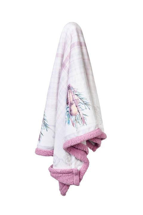 Plaid de Noël Nuages ​​+ paquet « Darling » 130x160 cm