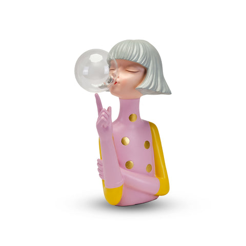 Henriette Lampada da tavolo Agata in resina "Majorette" 21xH31 cm