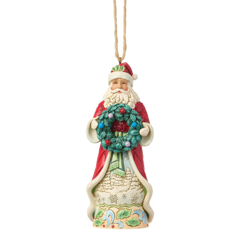 Enesco Babbo Natale decoro in resina per Albero, Jim Shore 5x5xH11.5 cm