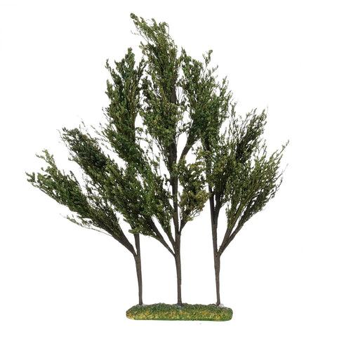 Luville Decori Alberi verde scuro per villaggio di natale 18x8xh30 cm