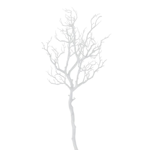 Hervit Decoro natalizio ramo albero artificiale bianco H99 cm