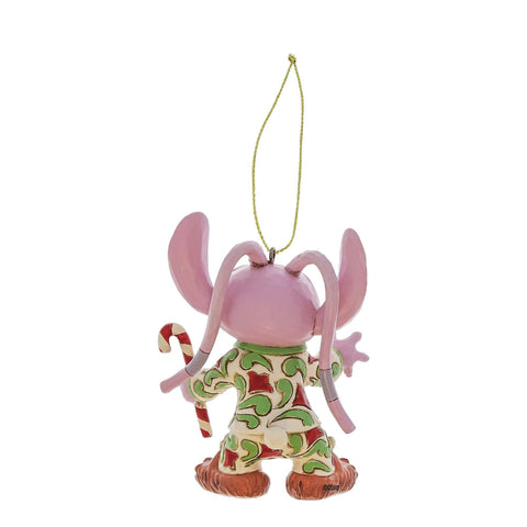 Enesco Christmas Tree Ornament, Angel "Stitch" in "Jim Shore" Pajamas H9 cm